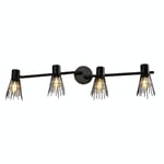 Venture Home Vägglampa Paris 4L Pico Wall Lamp L700*W190*H150 Black 15519-888