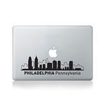 Philadelphia City Skyline Vinyl Decal for Macbook (13/15) or Laptop