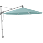 Glatz, Sombrano S+ frihängande parasoll 350 cm anodizerad alu  Kat.4 417 Ocean
