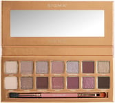 Sigma Beauty New Mod Eyeshadow Palette - Neutral Mauve Eyeshadow Shades - Warm E