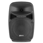 Pair of Bluetooth Party Speakers & MIcrophone Amplified Set 8" 400w