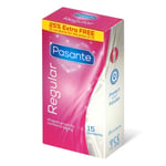 Pasante Regular 15's Pack Latex Condom