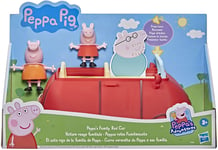 Peppa Pig Adventures Peppa’s Family Red Car Preschool Toy Speech & Sound Effects