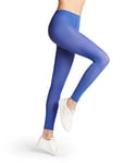 FALKE Women's Pure Matt 50 DEN W LE Semi-Opaque Plain 1 Pair Leggings, Blue (Imperial 6065) new - eco-friendly, M