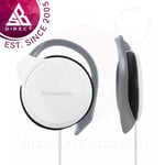 Panasonic RPHS46EW Slim Clip-on Mp3 Earphones|Ultra Slim|Powerful sound|White