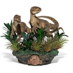 Jurassic World Kaksi Raptors Deluxe Art Scale-figuuria Jurassic Park Vihreä