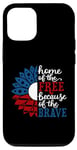 iPhone 12/12 Pro Home Of The Free Because Of The Brave American Flag Case