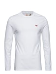 Ls Original Hm Tee Ls Cotton + Tops T-shirts Long-sleeved White LEVI´S Men