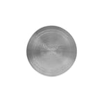 INOXPRAN - Plaque à induction universelle en acier inoxydable, 12 x 12 x 0,5 cm, adaptée à toutes les casseroles et poêles, pratique et pratique à utiliser (6511)