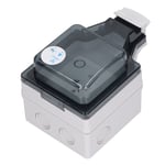 Outdoor Outlet WIFI IP66 Waterproof Socket W/Timer For Patio Garden UK Plug