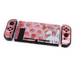 Coque de protection dure pour Nintendo Switch - Lapin rose