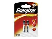Batteri Energizer® Alkaline, AAAA, 1,5 V, pakke a 2 stk.