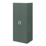 Armoire penderie 2 portes battantes vert forêt GoodHome Atomia H. 187 x L. 100 x P. 45 cm