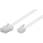 Telefonkabel RJ45 han (8P4C) til RJ11/RJ14 han (6P4C)