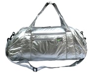 New Vintage NIKE LX Medm Light Duffel Gym Yoga Sports Bag Holdall BA4279 Silver