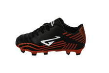 Nomis Prodigy Junior FG Boots - Black / Red / White - US Kid's Size 5