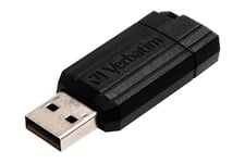 Verbatim PinStripe USB Drive - USB flash-enhet - 8 GB