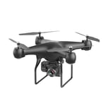 Drone H12 avec caméra HD 4K drone RC avec télécommande WiFi 2,4 G, mode Headless, flips 3D en temps réel, démarrage / retour avec une touche, avion Selfie Quadcopter pour débutants (noir)