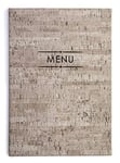Lacor 28530 Charlotte Collection Menu Cover, Light Brown