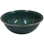 Highlander Deluxe Enamel Bowl, Green
