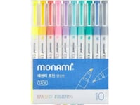 Essenti Twin 10Col Fantasy Col Highlighter Monami