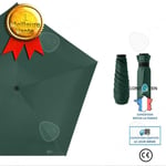 CONFO® 50 % RABATT Paraply Anti-UV parasoll svart lim tumparaply paraply
