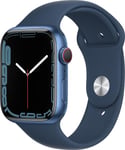 Apple Watch 7 Aluminium 45mm eSIM Blå Grade B