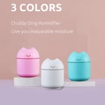 Ultrasonic Mini Air Humidifier For Home Car Usb Mist Maker With White