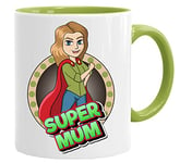 Mug avec inscription « Mum » et coffret cadeau – Tasse à café pour petit déjeuner, cadeau d'anniversaire pour maman/fête des mères
