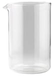 Café Ole Cup Spare Replacement Glass Beaker Suitable For Grunwerg Classic Cafe Ole Cafetieres, 6 Cup