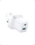Anker USB C Plug 323 Genuine (33W) 2-Port Compact Foldable Charger Macbook Air