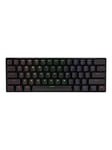 Thock Compact - keyboard - 60% - black - Tastatur - Sort