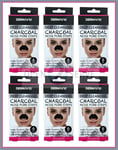 6x  Derma V10 Charcoal Nose Pore Strips | Deep cleansing | Blackheads - 6 strips