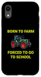 Coque pour iPhone XR Agriculteur Tracteur Paysan Agriculture Enfants Cadeaux
