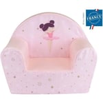 Fauteuil club Danseuse Ballerine pour enfant - FUN HOUSE - l.52 x P.33 x H.42...