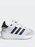 adidas Originals Infant Unisex Country XLG Trainers - White/Black, White/Black, Size 5 Younger