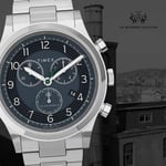 Mens New Very Smart Timex Waterbury Heritage Chronograph 100m W/Proof Watch