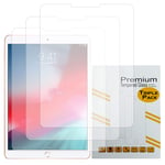 Gorilla Tech 3-PACK iPad Pro 12.9 Screen Protector 2020 4th Gen 2018 3rd Gen Compatible 9H Protective Hardness Anti-Scratch Drop Resistant Shockproof Transparent Invisible Shield Designed Glass Film