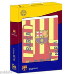 FC Barcelona Set Gift 4 Parts Backpack L Barcelona+Pencil Case+Workbook 6113