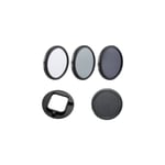 ND-Filter 3-pack till GoPro Hero5/6/7 - ND2 + ND4 + ND8 - Kit