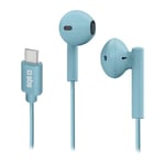 SBS Studio Mix 65 Hodetelefon In-Ear m. USB-C &amp; Mikrofon - Blå