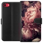 Apple iPhone 16e Plånboksfodral Blommor Floral