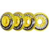 Hi-Lo S19 Street 4PK 72MM/82A inlineshjul Dam Yellow 72