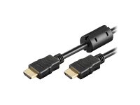MicroConnect - High Speed - HDMI-kabel - HDMI hane till HDMI hane - 7.5 m - svart - 4K30 Hz (3840 x 2160) stöd, Audio Return Channel (ARC)