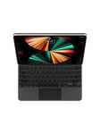 Apple Magic Keyboard - keyboard and folio case - with trackpad - QWERTY - Icelandic - black - Tastatur & Folio sæt - Islandsk - Sort