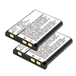 2x Batterie pour téléphone fixe Panasonic KX-TCA285 KX-TCA385 KX-UDT121 KX-UDT131 Sony Bluetooth Laser Mouse VGP-BMS77 - 4-268-590-02,SP60,SP60BPRA9
