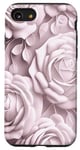Coque pour iPhone SE (2020) / 7 / 8 rose. fleur. rose pâle. belle. jolies roses. art