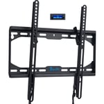 TV Wall Bracket Mount for Most 23-55 inch LED, LCD, OLED, Flat and Curved TVs, Tilt TV Mount Max VESA 400x400mm, Up to 50 kg, includes Bubble Level