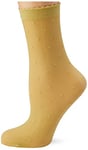 FALKE Women's Dot Socks, 15 DEN, Green (Olive 7298), 5.5-8 (1 Pair)