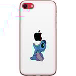 Apple iPhone 8 Genomskinligt Skal Stitch Apple